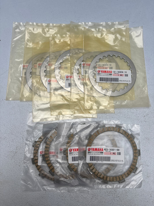 NEW 2013 Yamaha YZ 85 OEM Clutch Steels/Fibers PN# 4ES-16321-00-00 3XP-16321-00-00 #C10
