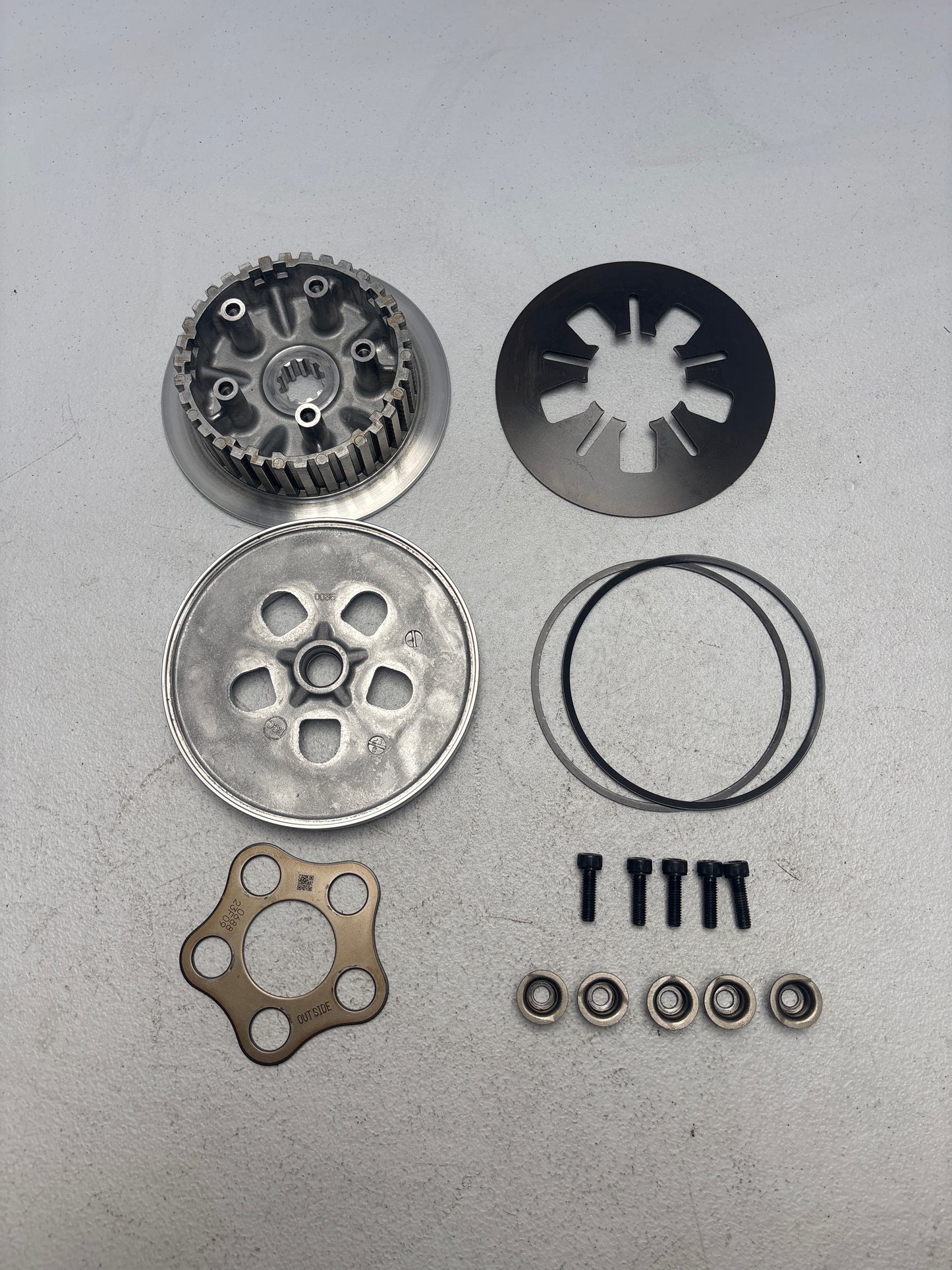 USED 2021-24 Kawasaki KX 250f OEM Clutch Components #AC131