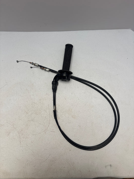USED 2021-24 Kawasaki KX 250 Throttle Body and Cable #AC125
