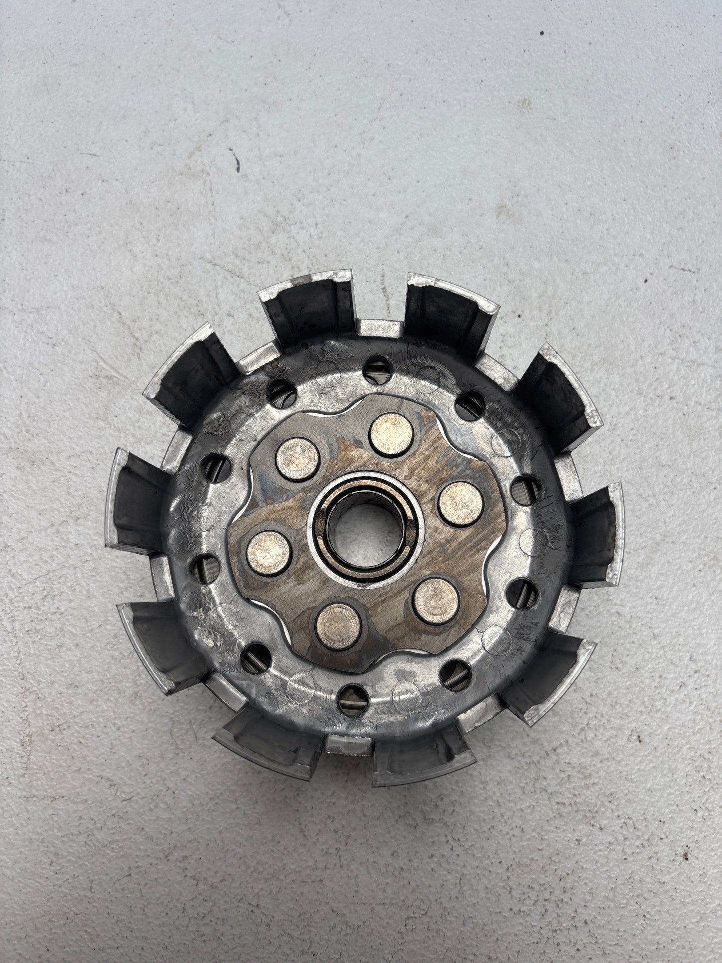 USED 2013 Yamaha YZ 85 Clutch Basket *Has slight Damage* #C6